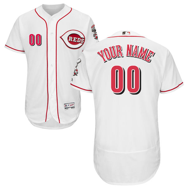 Men's Cincinnati Reds Flex Base Custom Jersey MLBC0034